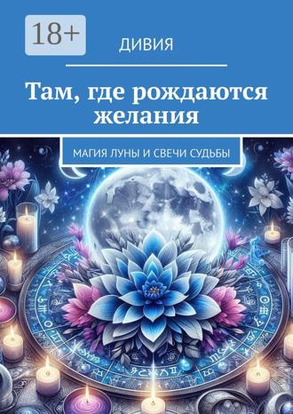 Обложка книги «Там, где рождаются желания. Магия Луны и свечи судьбы»