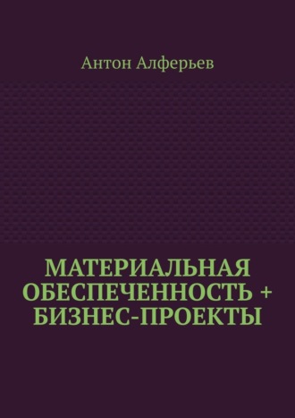 Обложка книги «Материальная обеспеченность + Бизнес-Проекты»