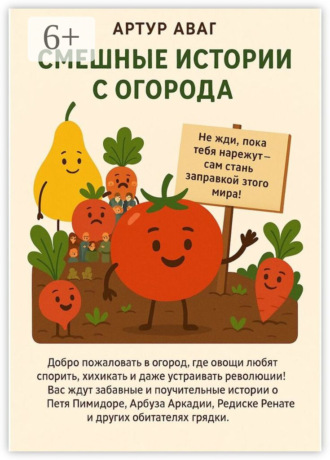 Обложка книги «Смешные истории с огорода»