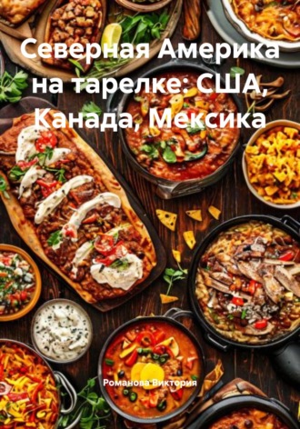Обложка книги «Северная Америка на тарелке: США, Канада, Мексика»