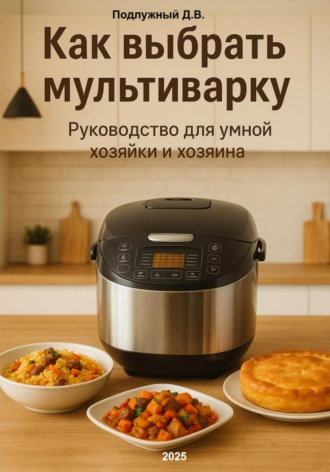 Обложка книги «Как выбрать мультиварку: руководство для умной хозяйки и хозяина»