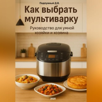 Обложка книги «Как выбрать мультиварку: руководство для умной хозяйки и хозяина»
