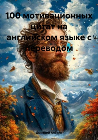 Обложка книги «100 мотивационных цитат на английском языке с переводом»