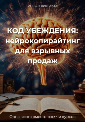 Обложка книги «КОД УБЕЖДЕНИЯ: нейрокопирайтинг для взрывных продаж»
