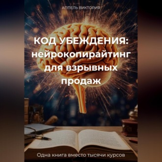 Обложка книги «КОД УБЕЖДЕНИЯ: нейрокопирайтинг для взрывных продаж»