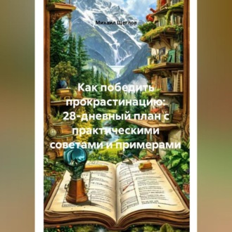 Обложка книги «Как победить прокрастинацию: 28-дневный план с практическими советами и примерами»