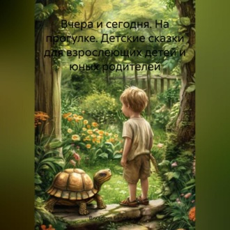 Обложка книги «Вчера и сегодня. На прогулке. Детские сказки для взрослеющих детей и юных родителей»