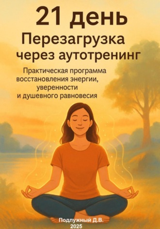 Обложка книги «21 день. Перезагрузка через аутотренинг. Практическая программа восстановления энергии, уверенности и душевного равновесия»