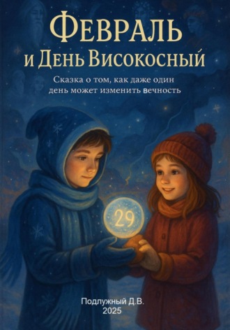 Обложка книги «Февраль и День Високосный. Сказка о том, как даже один день может изменить вечность»