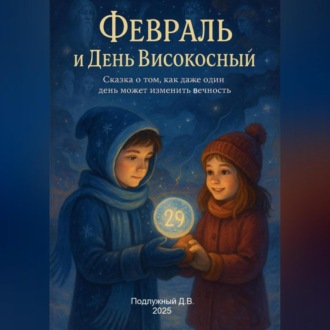 Обложка книги «Февраль и День Високосный. Сказка о том, как даже один день может изменить вечность»
