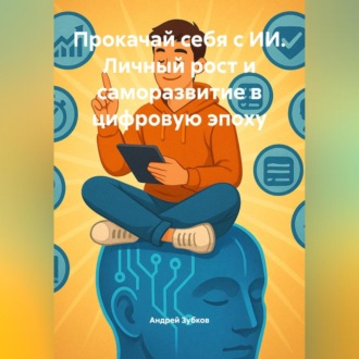 Обложка книги «Прокачай себя с ИИ. Личный рост и саморазвитие в цифровую эпоху»