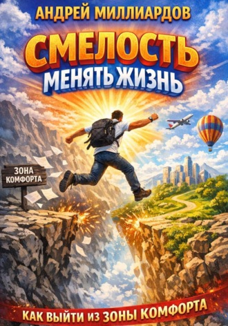 Обложка книги «Смелость менять жизнь. Как выйти из зоны комфорта»