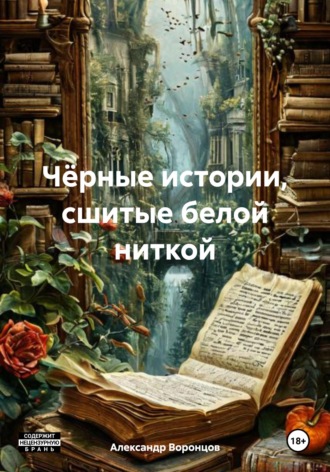 Обложка книги «Чёрные истории, сшитые белой ниткой»