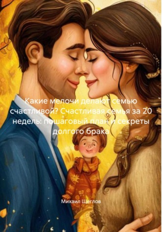 Обложка книги «Какие мелочи делают семью счастливой? Счастливая семья за 20 недель: пошаговый план и секреты долгого брака»