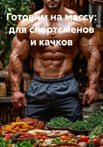 Обложка книги «Готовим на массу: для спортсменов и качков»