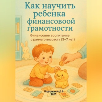 Обложка книги «Как научить ребенка финансовой грамотности. Финансовое воспитание с раннего возраста (3-7 лет)»