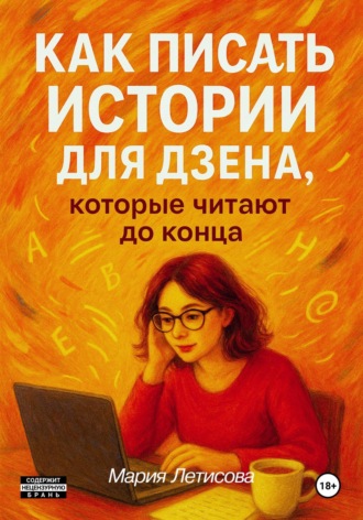 Обложка книги «Как писать истории для Дзена, которые читают до конца»