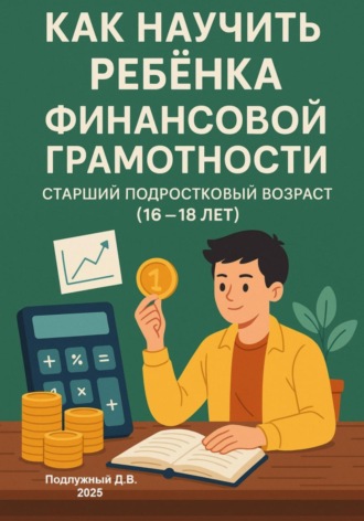 Обложка книги «Как научить ребенка финансовой грамотности. Старший подростковый возраст (16-18 лет)»