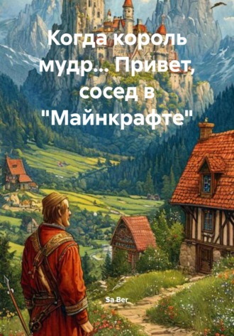 Обложка книги «Когда король мудр… Привет, сосед в «Майнкрафте»»