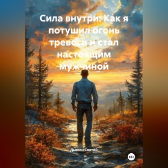 Обложка книги ««Сила внутри: Как я потушил огонь тревоги и стал настоящим мужчиной»»