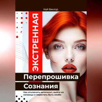 Обложка книги «Экстренная Перепрошивка Сознания. Как стереть чужой код и начать думать своей головой. Как отключить автопилот, выйти из матрицы и перестать быть зомби»
