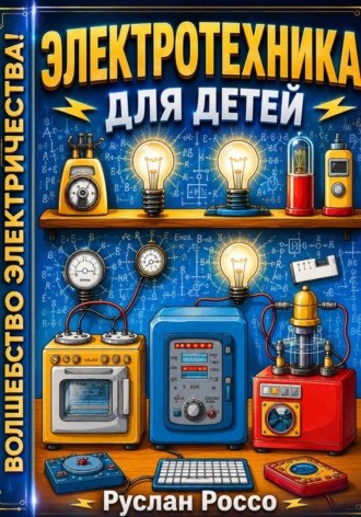 Обложка книги «Волшебство электричества. Электротехника для детей»