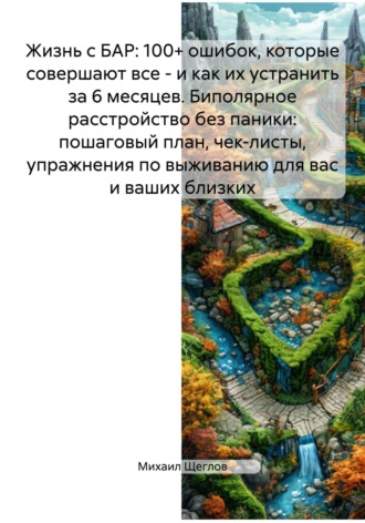. Жизнь с БАР: 100+ ошибок, которые совершают все – и как их устранить за 6 месяцев. Биполярное расстройство без паники: пошаговый план, чек-листы, упражнения по выживанию для вас и ваших близких