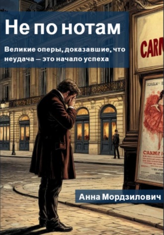 Обложка книги «Не по нотам: Великие оперы, доказавшие, что неудача – это начало успеха»