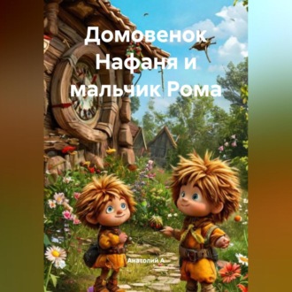Обложка книги «Домовенок Нафаня и мальчик Рома»