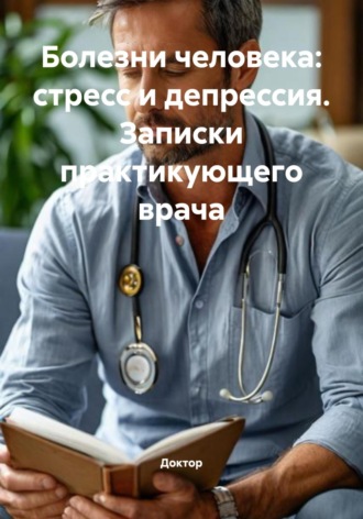 Обложка книги «Болезни человека: стресс и депрессия. Записки практикующего врача»