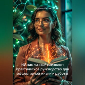 Обложка книги «ИИ как личный психолог: практическое руководство для эффективной жизни и работы»