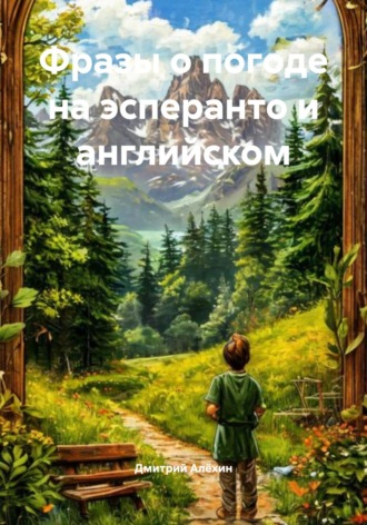 Обложка книги «Фразы о погоде на эсперанто и английском»