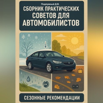 Обложка книги «Сборник практических советов для автомобилистов. Сезонные рекомендации»
