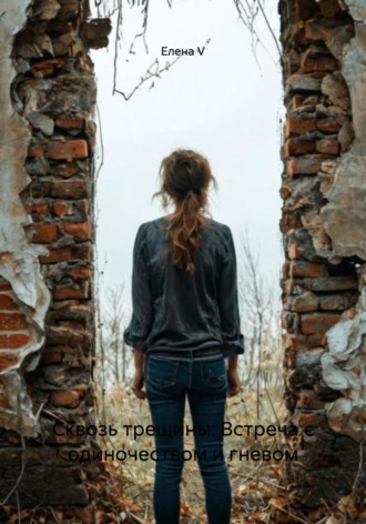 Обложка книги «Сквозь трещины: Встреча с одиночеством и гневом»