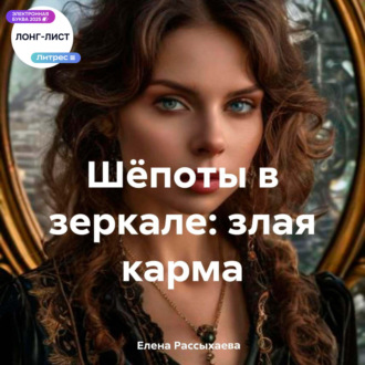 Обложка книги «Шёпоты в зеркале: злая карма»