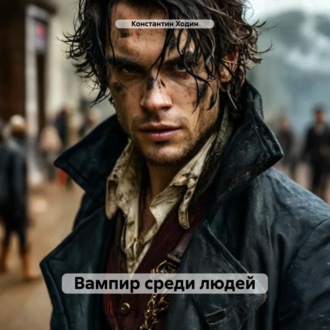 Обложка книги «Вампир среди людей»