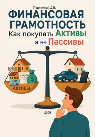 Обложка книги «Финансовая грамотность: как покупать Активы, а не Пассивы»