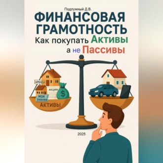 Обложка книги «Финансовая грамотность: как покупать Активы, а не Пассивы»