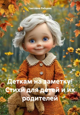 Обложка книги «Деткам на заметку! Стихи для детей и их родителей»