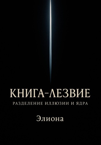 Обложка книги «Книга-Лезвие»
