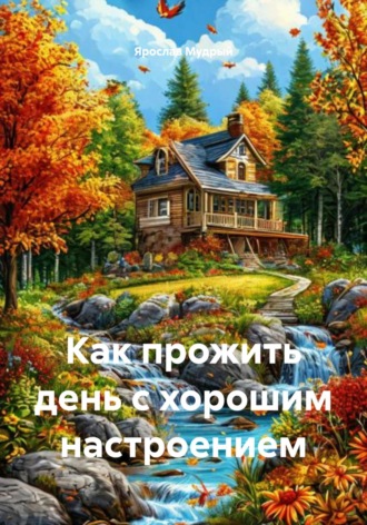 Обложка книги «Как прожить день с хорошим настроением»