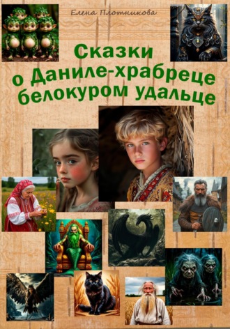 Обложка книги «Сказки о Даниле-храбреце белокуром удальце»