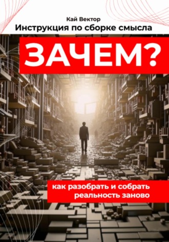 Кай Вектор. Инструкция по сборке смысла: как разобрать и собрать реальность заново. Саморазвитие. Личностный рост. Мотивация. Успех