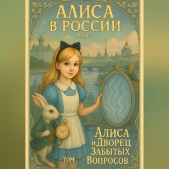 Обложка книги «Алиса в России. Том 1 «Алиса и Двроец Забытых Вопросов»»
