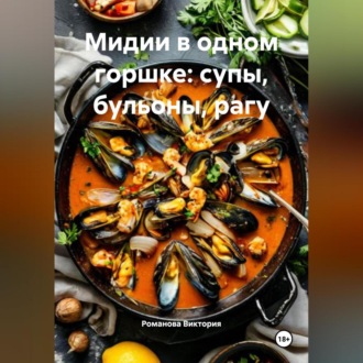 Обложка книги «Мидии в одном горшке: супы, бульоны, рагу»