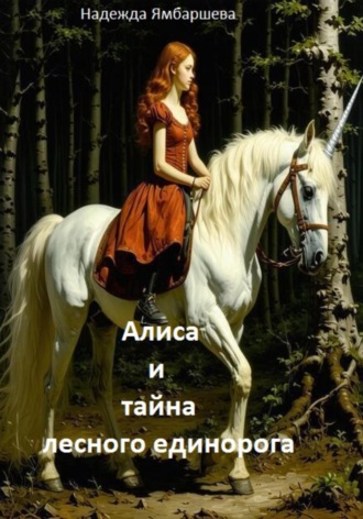 Обложка книги «Алиса и тайна лесного единорога»
