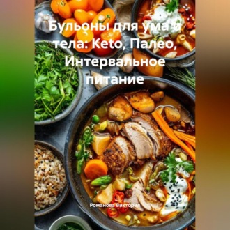 Обложка книги «Бульоны для ума и тела: Keto, Палео, Интервальное питание»
