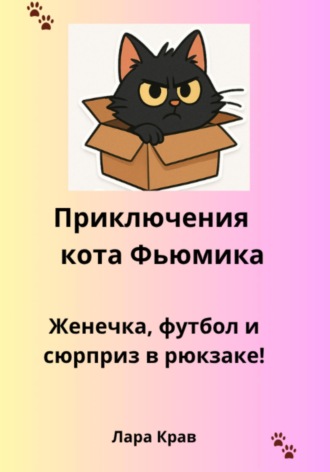 Обложка книги «Приключения кота Фьюмика. Женечка, футбол и сюрприз в рюкзаке»