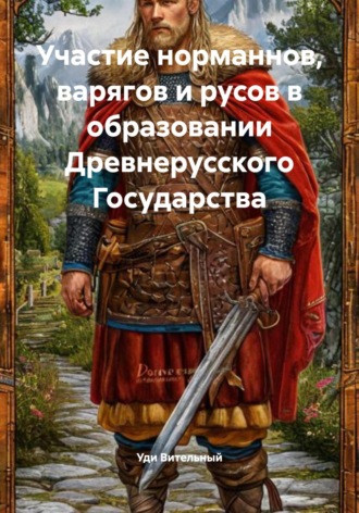 Обложка книги «Участие норманнов, варягов и русов в образовании Древнерусского Государства»