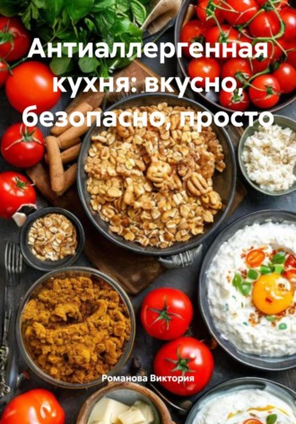Обложка книги «Антиаллергенная кухня: вкусно, безопасно, просто»